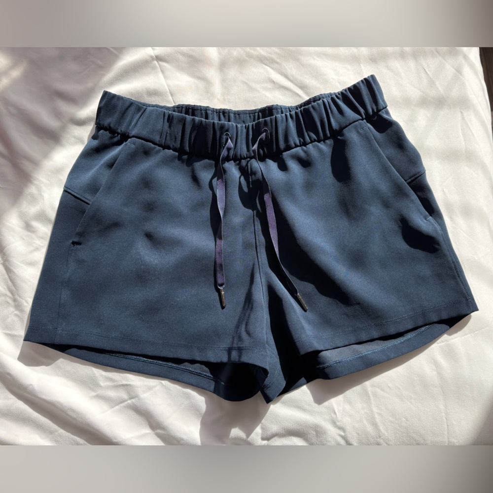 Lululemon Athletica Navy Blue Athletic Shorts